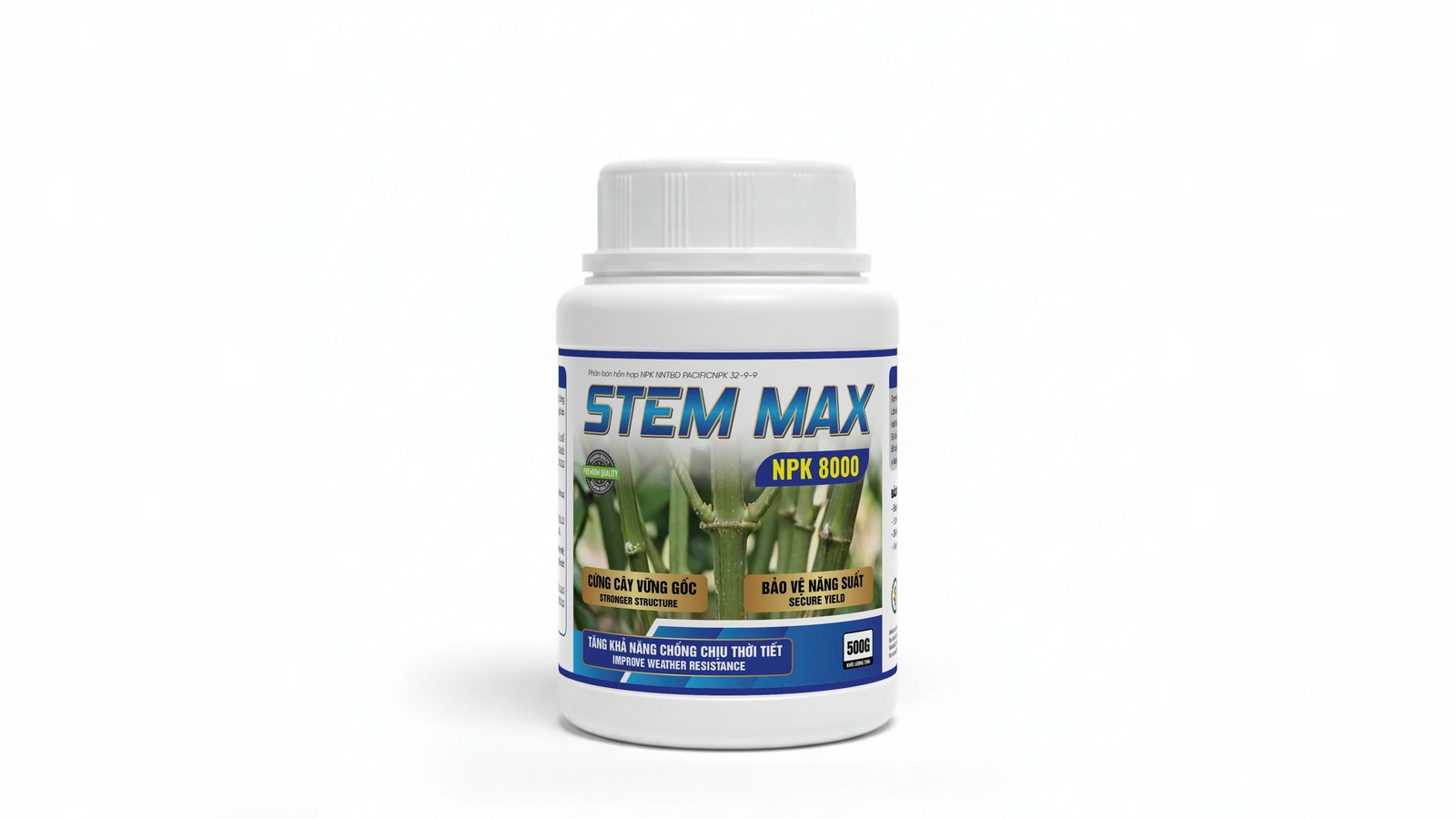 Stem Max NPK 8000 Là Gì? Công Dụng Mập Thân – Cứng Cây & Cách Dùng